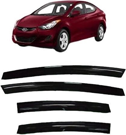 Balp Hyundai Elentra 2010-2013 Cam Rüzgarlık 4 Lü Takım
