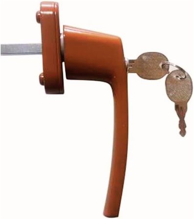 Std Anahtarlı Kilitlenebilir Alüminyum Pvc Pimapen Kolu