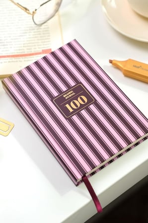 Kitap Okuma Günlüğü Reading Journal Bordo