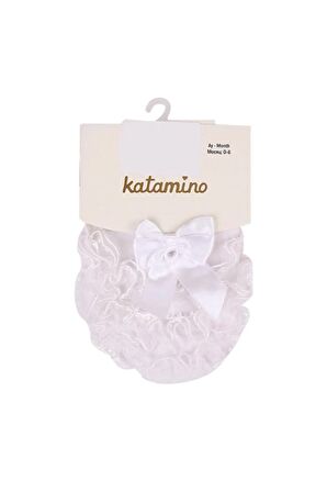 Beyaz Katamino Külotlu Çorap 028 |