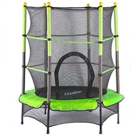 Çocuk Trambolini Fileli Trambolin 120 Cm Çap Yeşil