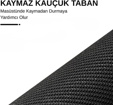 18x22 cm Desenli Baskılı Mouse Pad Kaymaz Kauçuk Taban Ofis ve Home Ofis Kullanımına Uygun Yüksek Baskı Kaliteli Küçük Boy Mouse Pad Bilgisayar Laptop Aksesuarı (Siyah)