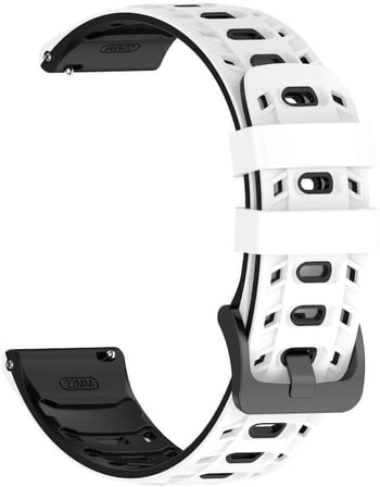 Huawei ile Uyumlu Mecha Style 22mm Kordon GT6/GT6 Pro/GT5/GT5 Pro/GT4/GT3/GT3 Pro/GT2/GT2 Pro 46mm için Nefes Alabilen GT6 Pro Kordonu Yumuşak Doku Çift Renk GT6 Kordon
