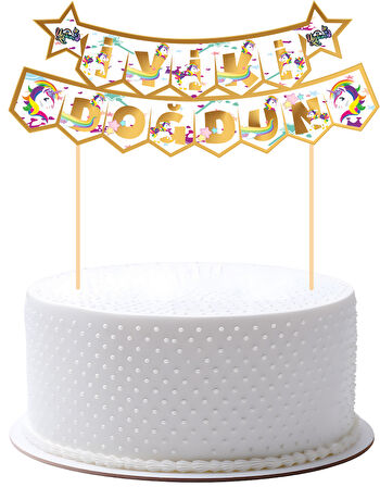Unicorn Pasta Üstü Banner