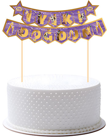 Rapunzel Pasta Üstü Banner
