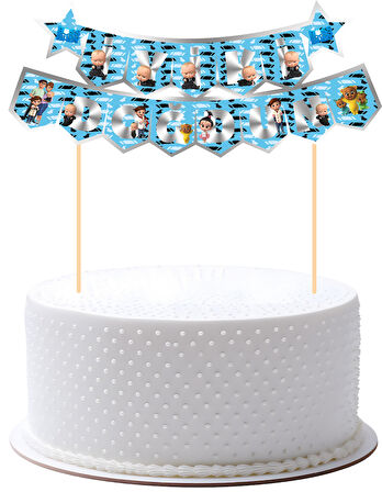 Baby Boss Pasta Üstü Banner