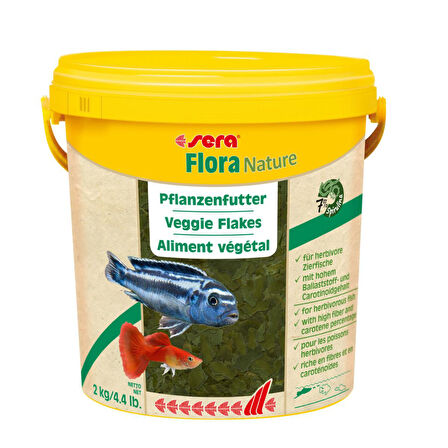 SERA FLORA YAPRAK YEM  AÇIK KOVADAN BÖLME 1 KG