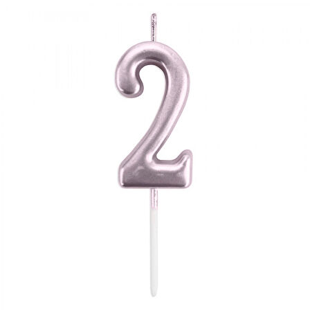 2 Rakam Mum Pembe