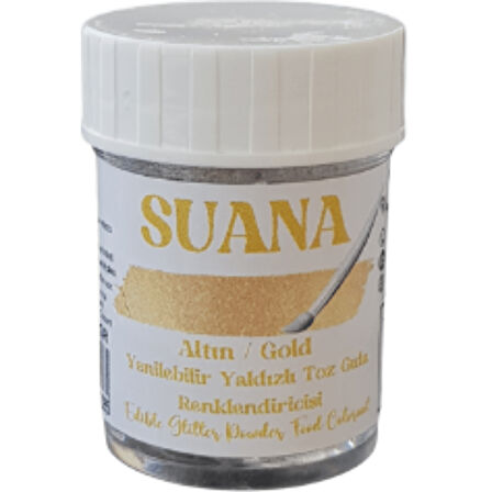 Altın Metalik Toz Gıda Renklendiricisi 5 gr
