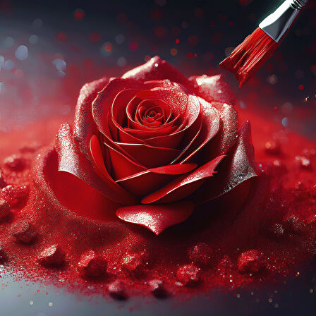 Kırmızı Metalik Toz Gıda Renklendiricisi 5 gr