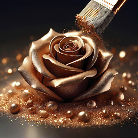 Bronz Metalik Toz Gıda Renklendiricisi 5 gr