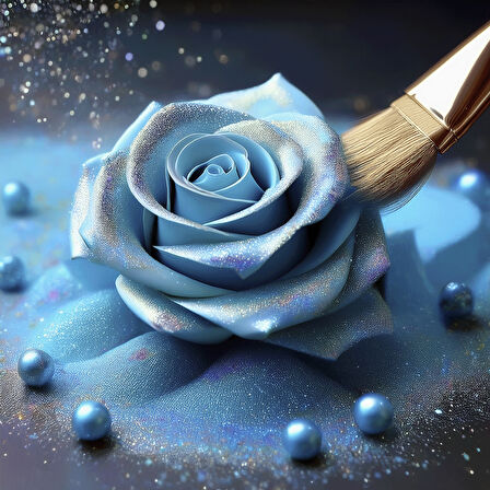 Bebek Mavi Metalik Toz Gıda Renklendiricisi 5 gr