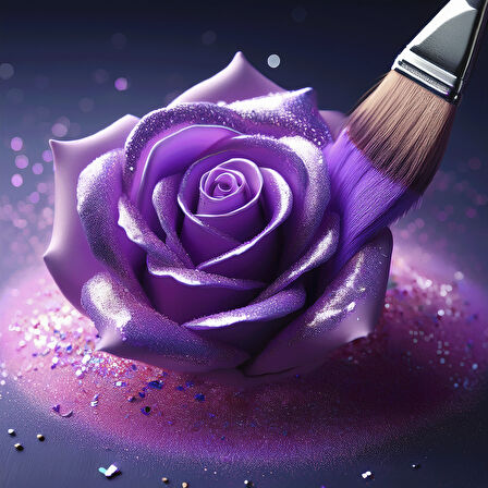 Lila Metalik Toz Gıda Renklendiricisi 5 gr