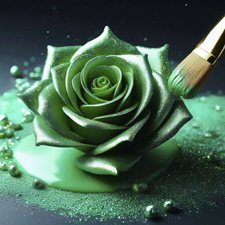 Yeşil Metalik Toz Gıda Renklendiricisi 5 gr