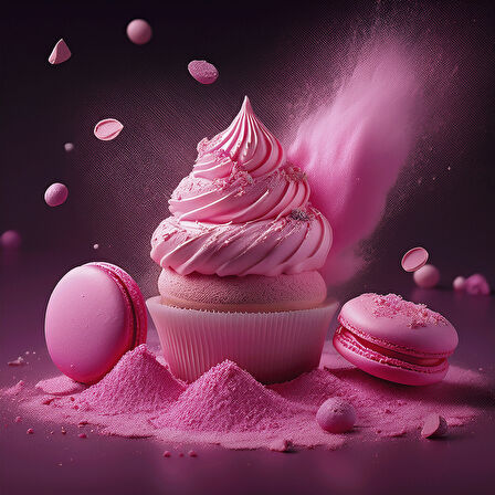 Suana Su Bazlı Toz Gıda Boyası 8 gr Pembe