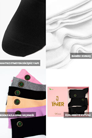 Just Inner Kadın Çorap 6'lı (Bambu)