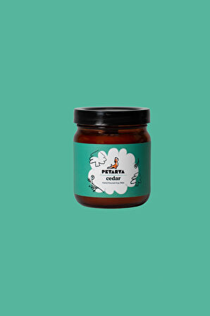 Sedir Kokulu Doğal Vegan Soya Mumu