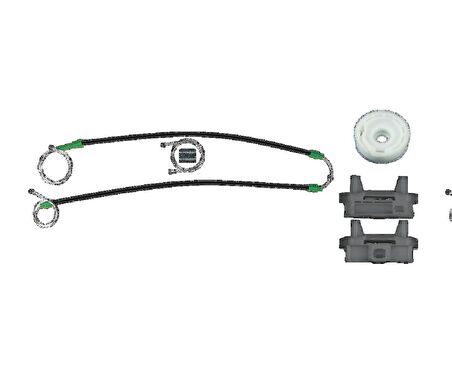 Kayoto Focus 1999-2004 Cam Kriko Teli Ön Sol Tamir Takımı KY27002T