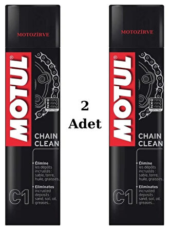 Motul C1 Zincir Temizleme Spreyi 400 ml (2 Adet)