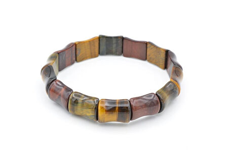 Rolex Model Hakiki Doğal Kaplan Gözü Taşı Bileklik