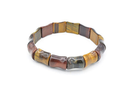 Rolex Model Hakiki Doğal Kaplan Gözü Taşı Bileklik