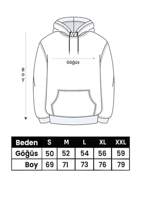NYC Baskılı kapüşonlu Cepli Sweatshirt