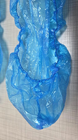 Galoş Mavi - 500 adet/Paket -  Tek lastikli