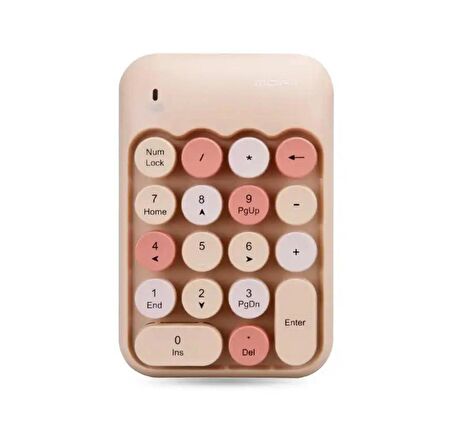 Kablosuz Wıreless Numeric Keypad 18 Tuşlu Sayısal Klavye Numpad