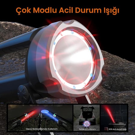 Philips SFL3101/93 800 Lümen Şarj Edilebilir Kamp, Dağcılık, Dış Mekan Tripod Ayaklı Projektör Tipi Taşınabilir LED Spotlight El Feneri Siyah