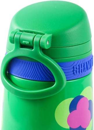 FiftyFifty Çocuk 350 Ml Pipetli Paslanmaz Çelik Termos Bpa İçermez 7 Renk Turkuaz