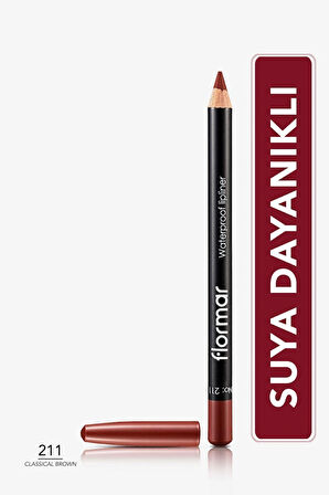 Dudak Kalemi - Waterproof Lipliner 211 Classical Brown 8690604111114