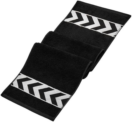 HOME Sergeant 30x100 Cm%100 Pamuk(450 GSM) Siyah Spor Havlusu Fitness Gym Golf Boks Tenis Havlusu Siyah 30 x 100