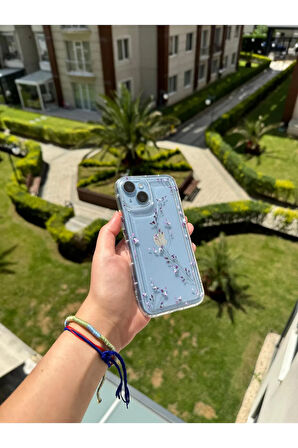 İPHONE 14 UYUMLU DESENLİ ŞEFFAF SİLİKON KILIF