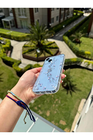 İPHONE 14 UYUMLU DESENLİ ŞEFFAF SİLİKON KILIF