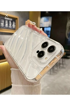 İPHONE 16 UYUMLU DALGALI SİLİKON KILIF