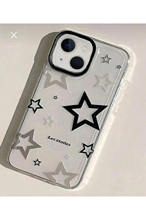 İPHONE 16 UYUMLU YILDIZ TEMALI SİLİKON KILIF