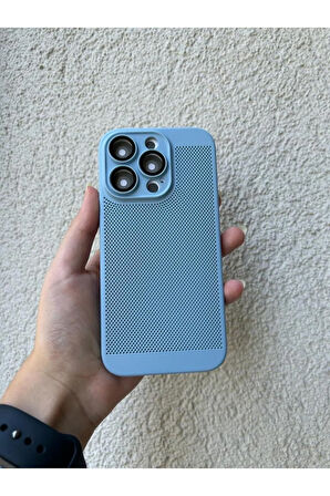 İPHONE 14 PRO UYUMLU SERT ARKA IZGARALI KAMERA KORUMALI KILIF