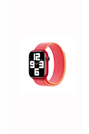 APPLE WATCH 38/40/41 MM UYUMLU HASIR DOKUMA SPOR LOOP KORDON