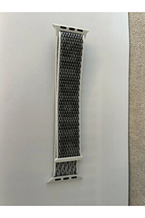 APPLE WATCH 38/40/41 MM UYUMLU HASIR DOKUMA SPOR LOOP KORDON