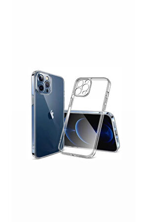İPHONE 15 PRO MAX UYUMLU ŞEFFAF SİLİKON KILIF