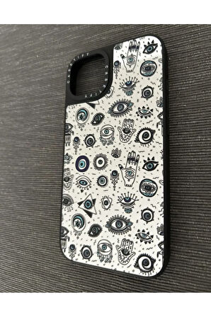 İPHONE 14 PRO UYUMLU DESENLİ AYNALI KILIF