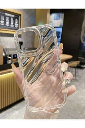 İPHONE 15 UYUMLU HAREKETLİ ŞEFFAF KILIF