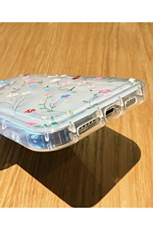 İPHONE 15 UYUMLU DESENLİ ŞEFFAF KILIF