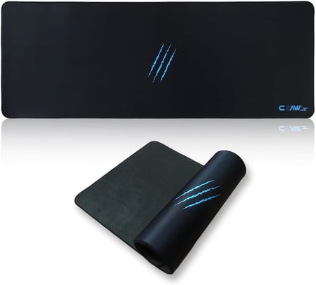Soft 90X40CM Mikrofiber Yüzey - Kaydırmaz Kauçuk Zemin - 3mm Kalınlık - 360 Derece Dikiş - Kolay Temizlenebilir XXL Mousepad