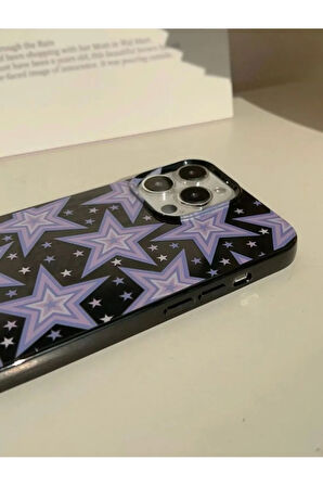 İPHONE 14 UYUMLU YILDIZ TEMALI SİLİKON KILIF