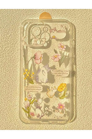 İPHONE 11 UYUMLU DESENLİ ŞEFFAF SİLİKON KILIF