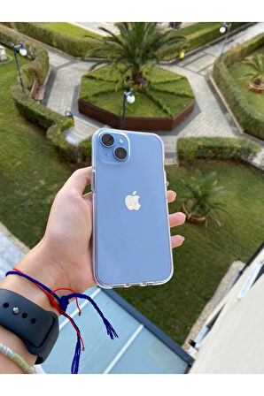 İPHONE 13 UYUMLU ŞEFFAF SİLİKON KILIF