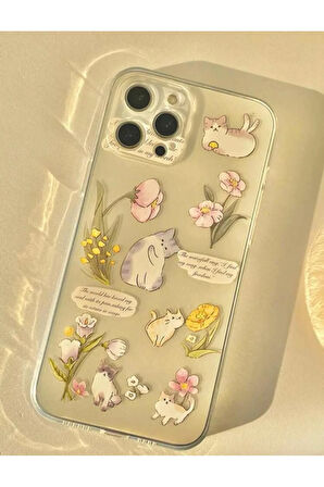 İPHONE 15 PLUS UYUMLU DESENLİ SİLİKON KILIF