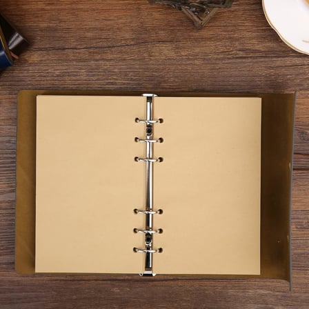 Retro Vintage Denizcilik Defteri Klasik PU Deri Kapak Not Defteri Seyahat Günlüğü Seyahat Dergisi Doldurulabilir Eskiz Defteri Spiral Halka Binder Günlüğü Boş Sayfalar, Astarsız Kağıt, Retro Kolye, Klasik Kabartmalı (130x185 mm, Kahve)