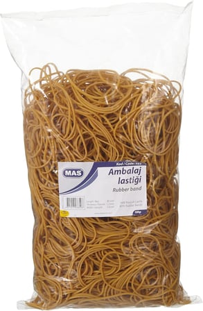 AMBALAJ LASTİĞİ 500GR%80 KAUÇUK MİDİ 385